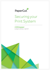 Papercut, Security, Specialty Business Solutions