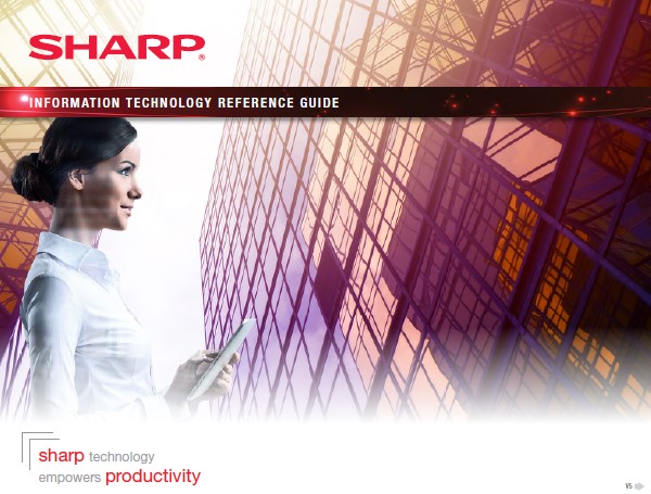 Sharp, It Reference Guide, Education, Specialty Business Solutions
